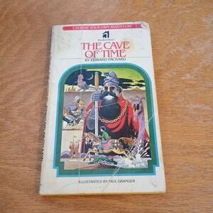 Choose Your Own Adventure 1 The Cave of Time Edward Packard Bantam 1979 Vintage